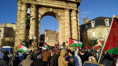 Photo of تظاهرة الجالية الصحراوية ببوردو، تنديد بالإنتهاكات المغربية وإصرار على الإستقلال والحرية .