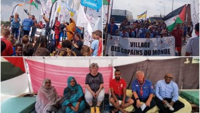 Photo of الأطفال الصحراويين في قرية أصدقاء العالم شمال فرنسا