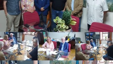 Photo of تنريفي/لبحث سبل التعاون العلمي والأكاديمي ممثل جبهة البوليساريو بكناريا يعقد إجتماع مع نائب عميد جامعة لاقونا الملكفة بالتعاون والعلاقات الدولية.