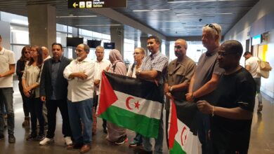 Photo of الوفد الكناري المشارك في أشغال اللجنة الرابعة لتصفية الإستعمار بنيويورك يحظى بإستقبال كبير بمطار لاسبالماس.
