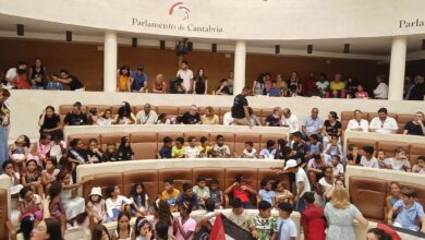 Photo of برلمان كانتابريا يستقبل رسل السلام الصحراويين.