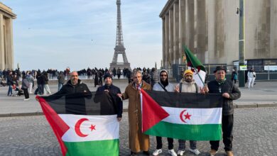 Photo of قضية الصحراء الغربية حاضرة ضمن المظاهرة المنددة بجرائم الاحتلال الفرنسي.