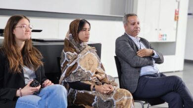 Photo of التحسيس بالقضية الصحراوية داخل  جامعة دريسدن بمنطقة سكسونيا.