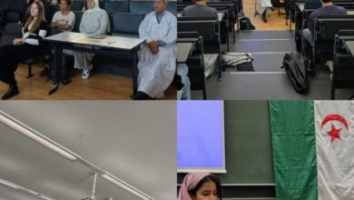Photo of تقديم محاضرة بعنوان الصحراء الغربية النزاع المنسي بجامعة اريفورت بمنطقة توريغن الألمانية.