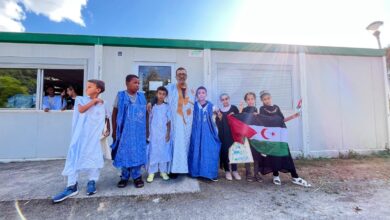 Photo of وصول الأطفال الصحراويين رسل السلام إلى فرنسا.