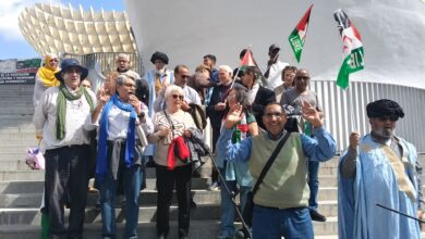 Photo of جمعية ارضي حرة للجالية الصحراوية في اشبيليا تشارك في وقفة تضامنية.