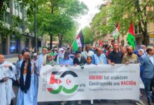 Photo of الجالية الصحراوية ببلاد الباسك تحتفل بخمسينية ميلاد الدولة الصحراوية وتنظم مسيرة حاشدة بالمناسبة