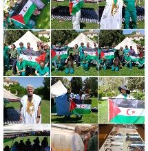 Photo of جمعية الجالية الصحراوية في اراغون تنظم نشاطا تعريفيا بالثقافة الصحراوية.