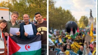 Photo of باريس: ناشطون صحراويون يثيرون قضايا البيئة وأوضاع المعتقلين السياسيين