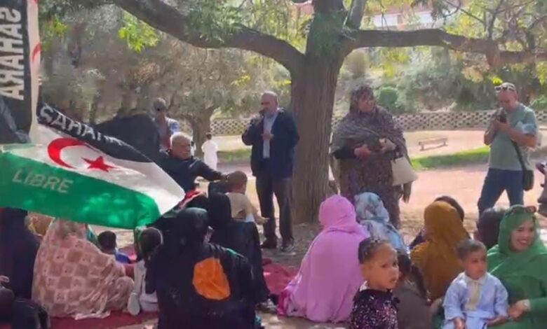 Photo of جمعيات التضامنةوالجالية الصحراوية في منطقة اليكامتي تخلد الذكرى الحادية والخمسين للوحدة الوطنية
